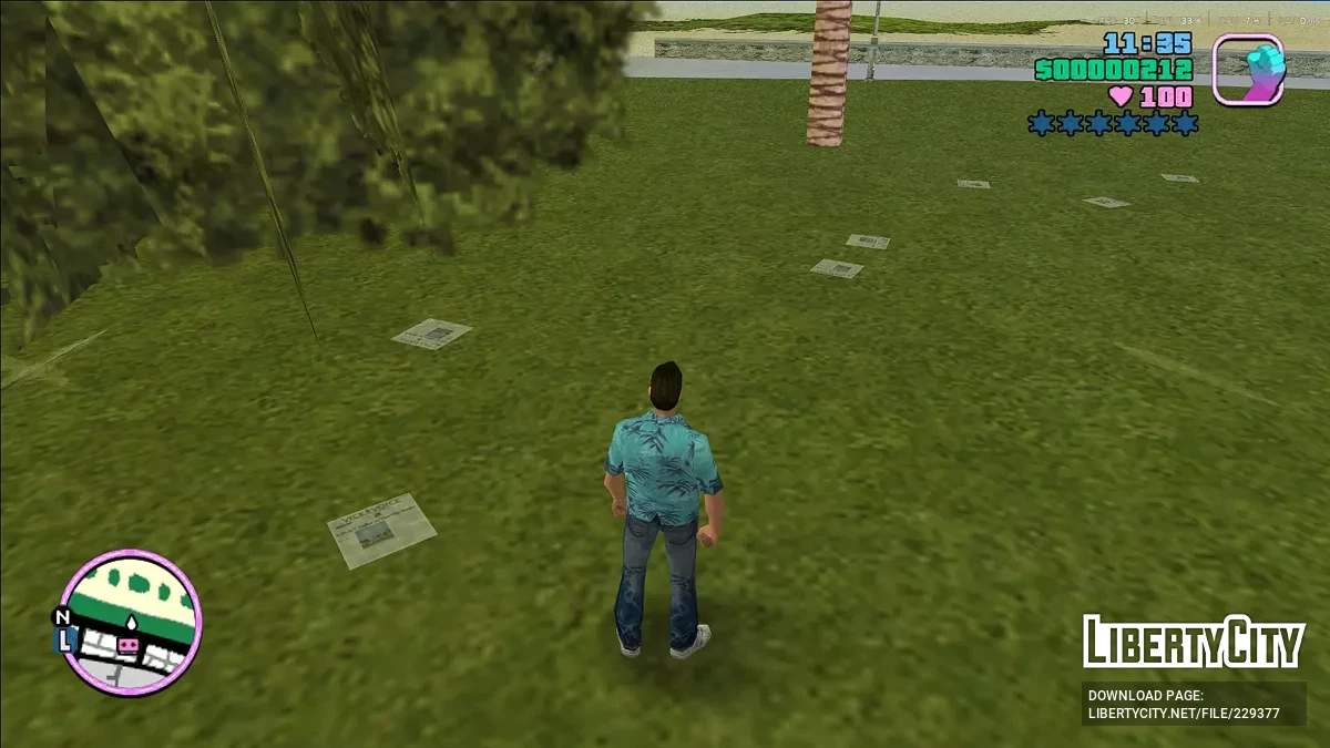 Частинки з японської версії PS2 / GTA Vice City
