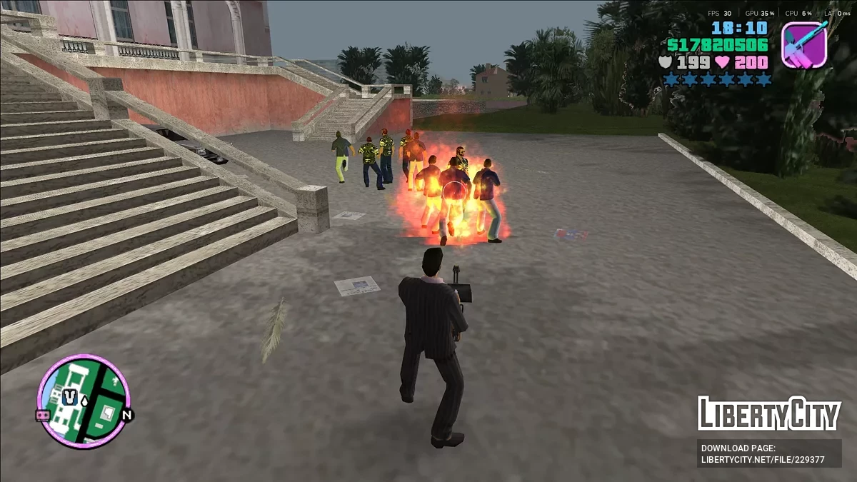Частинки з японської версії PS2 / GTA Vice City