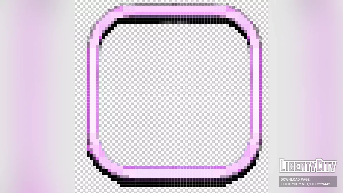 Vice City Three Empty Weapon Icon Frames / GTA Vice City