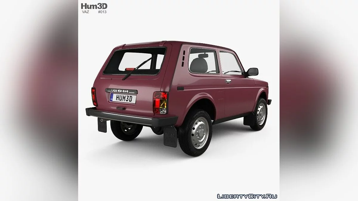 VAZ 21214 «Niva» 2012 / Fichiers pour les moddeurs