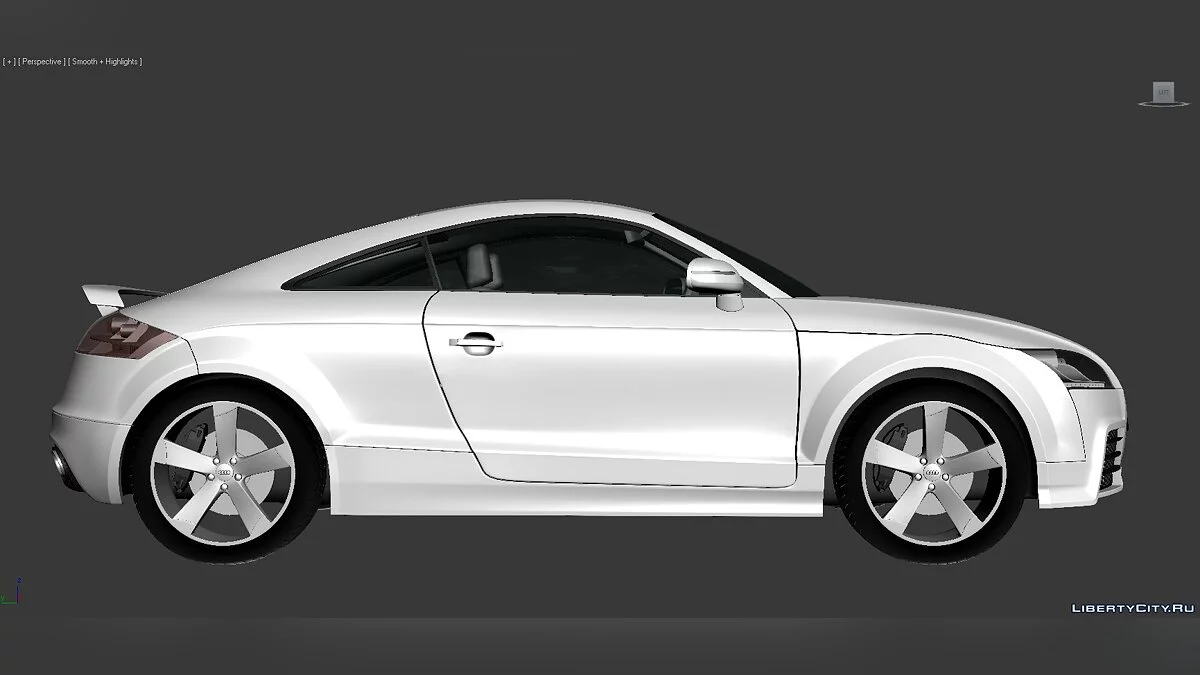 Modelos 3D Audi TT RS 2010 / Archivos para creadores de mods