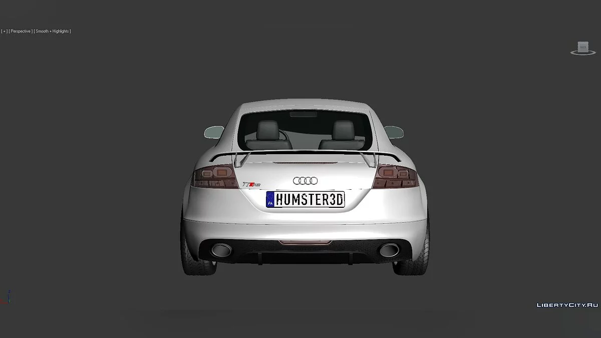 Modelos 3D Audi TT RS 2010 / Archivos para creadores de mods