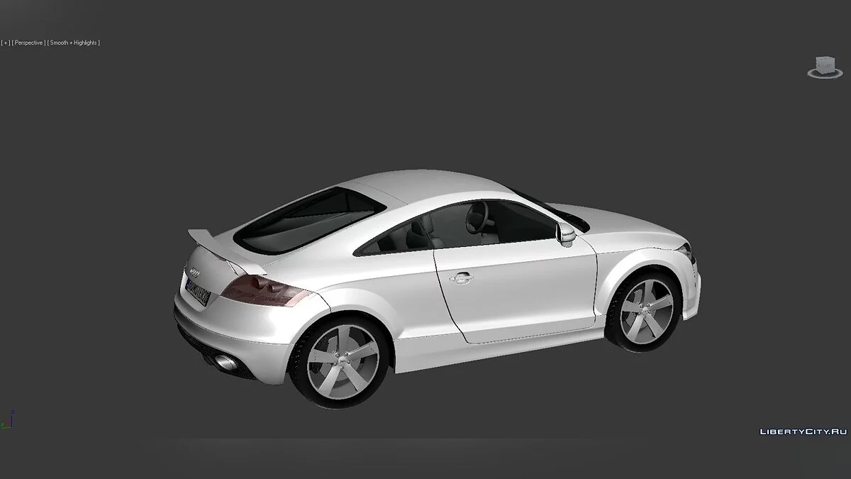 Modelos 3D Audi TT RS 2010 / Archivos para creadores de mods