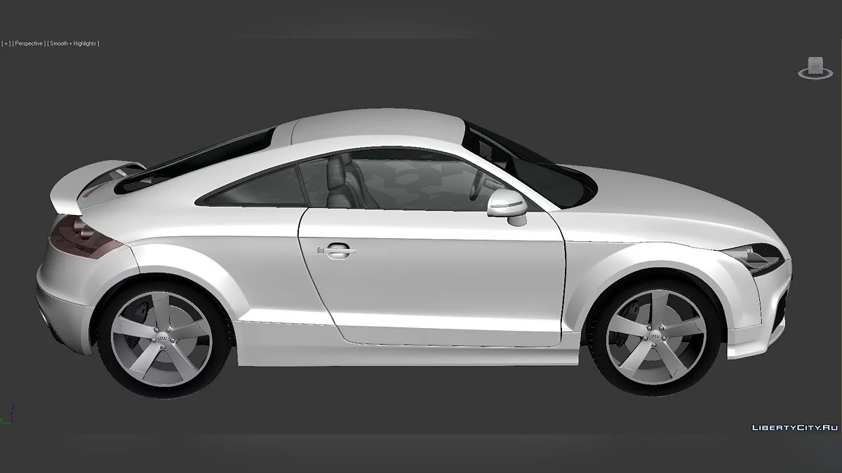 Modelos 3D Audi TT RS 2010 / Archivos para creadores de mods