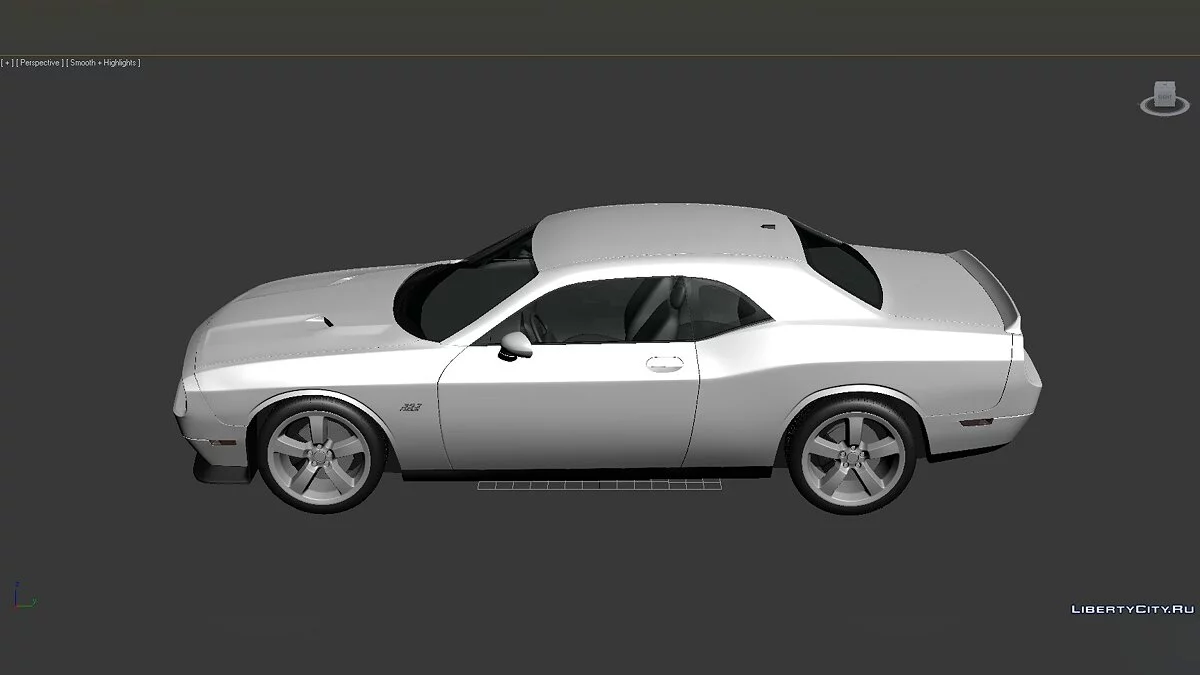Modelos 3D Dodge Challenger SRT8 2011 / Archivos para creadores de mods