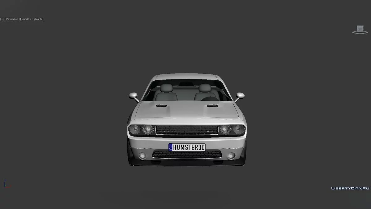 Modelos 3D Dodge Challenger SRT8 2011 / Archivos para creadores de mods