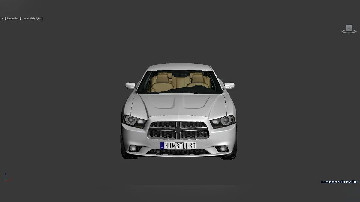 Modelos 3D Dodge Charger 2011 / Archivos para creadores de mods