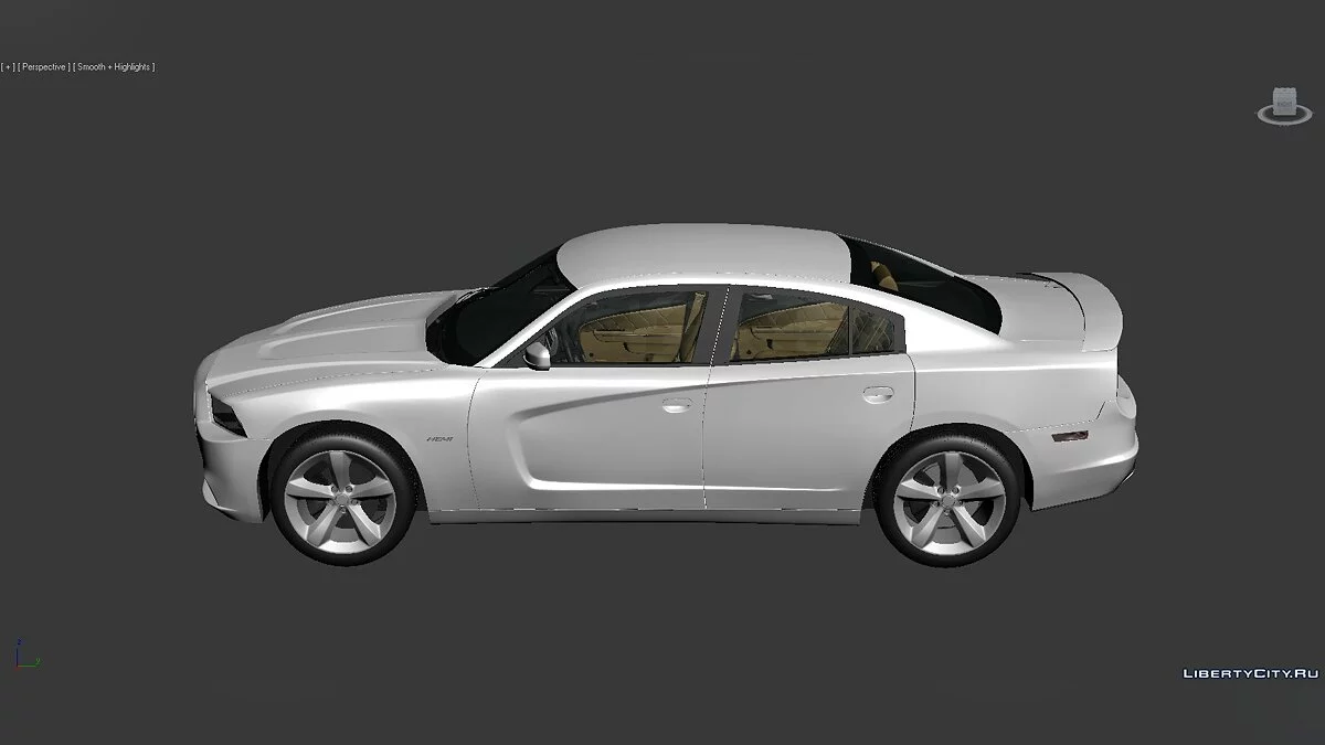 Modelos 3D Dodge Charger 2011 / Archivos para creadores de mods