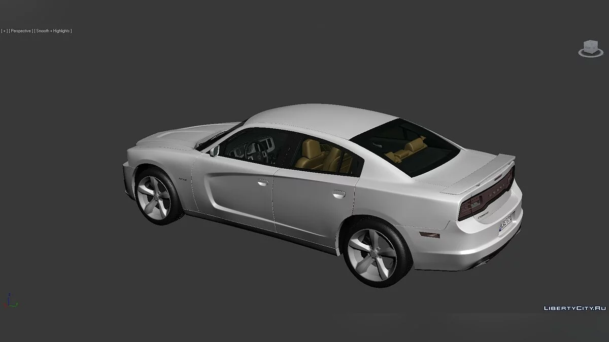 Modelos 3D Dodge Charger 2011 / Archivos para creadores de mods