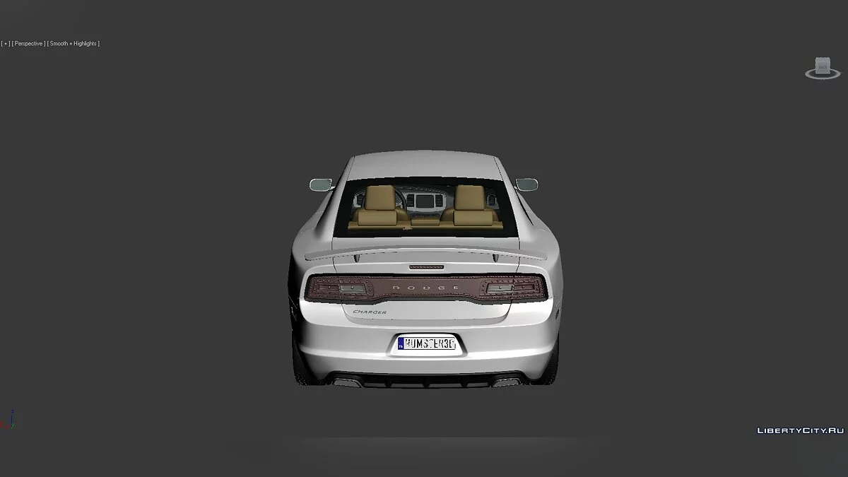 Modelos 3D Dodge Charger 2011 / Archivos para creadores de mods