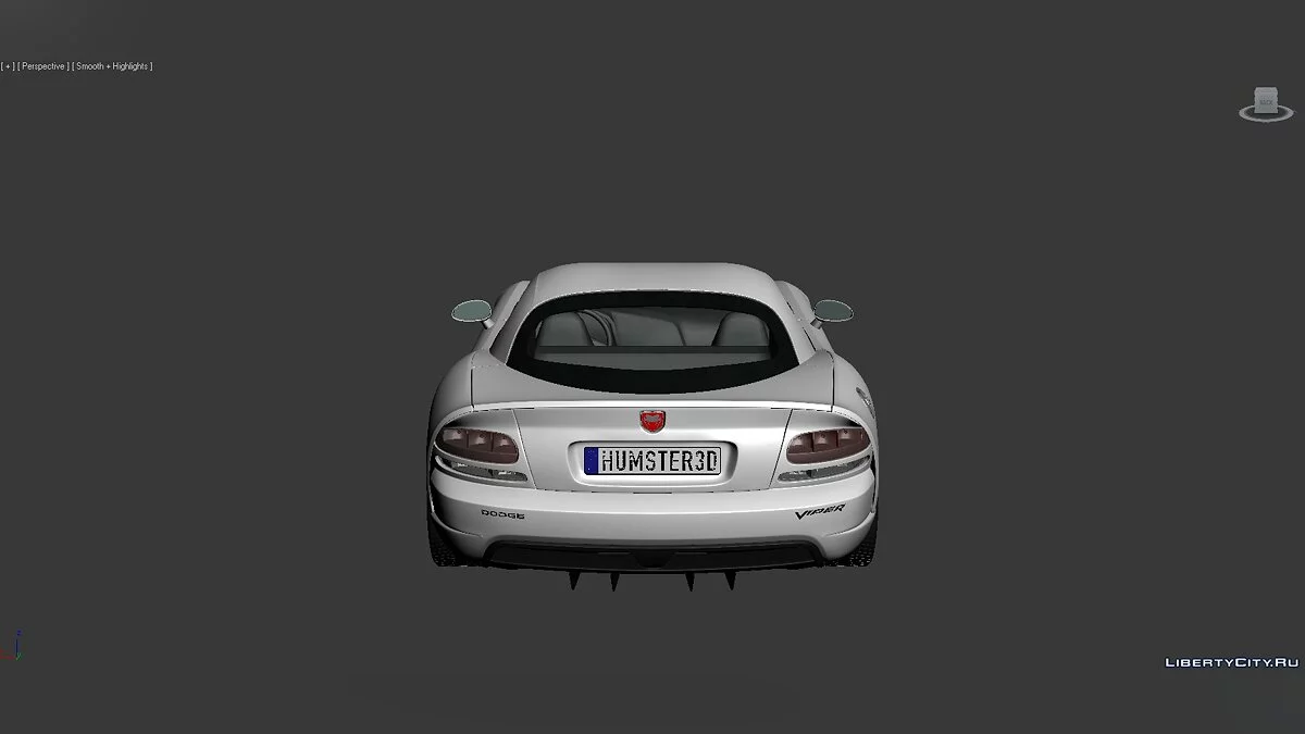 Modelos 3D Dodge Viper SRT10 2010 / Archivos para creadores de mods