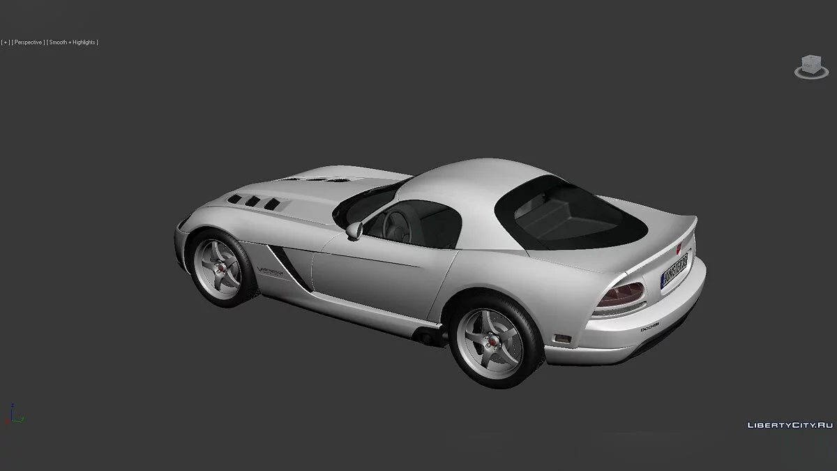 Modelos 3D Dodge Viper SRT10 2010 / Archivos para creadores de mods