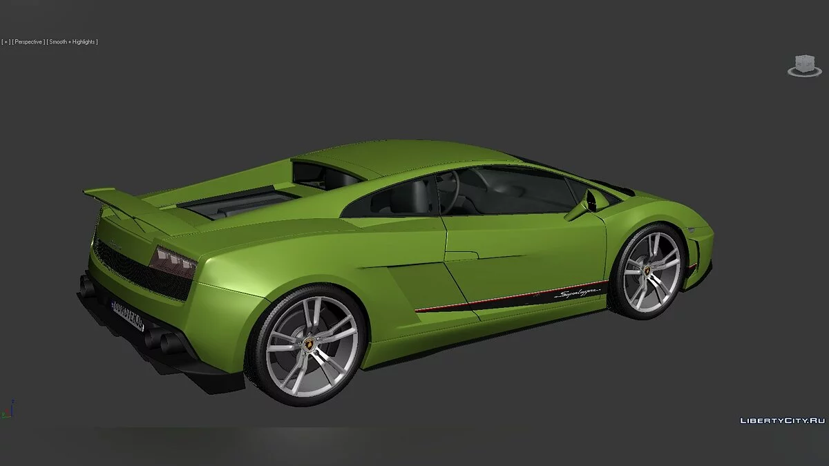 Modelos 3D Lamborghini Gallardo LP570-4 Superleggera 2011 / Archivos para creadores de mods