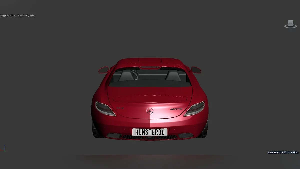 Modelos 3D Mercedes-Benz SLS-class 2011 / Archivos para creadores de mods