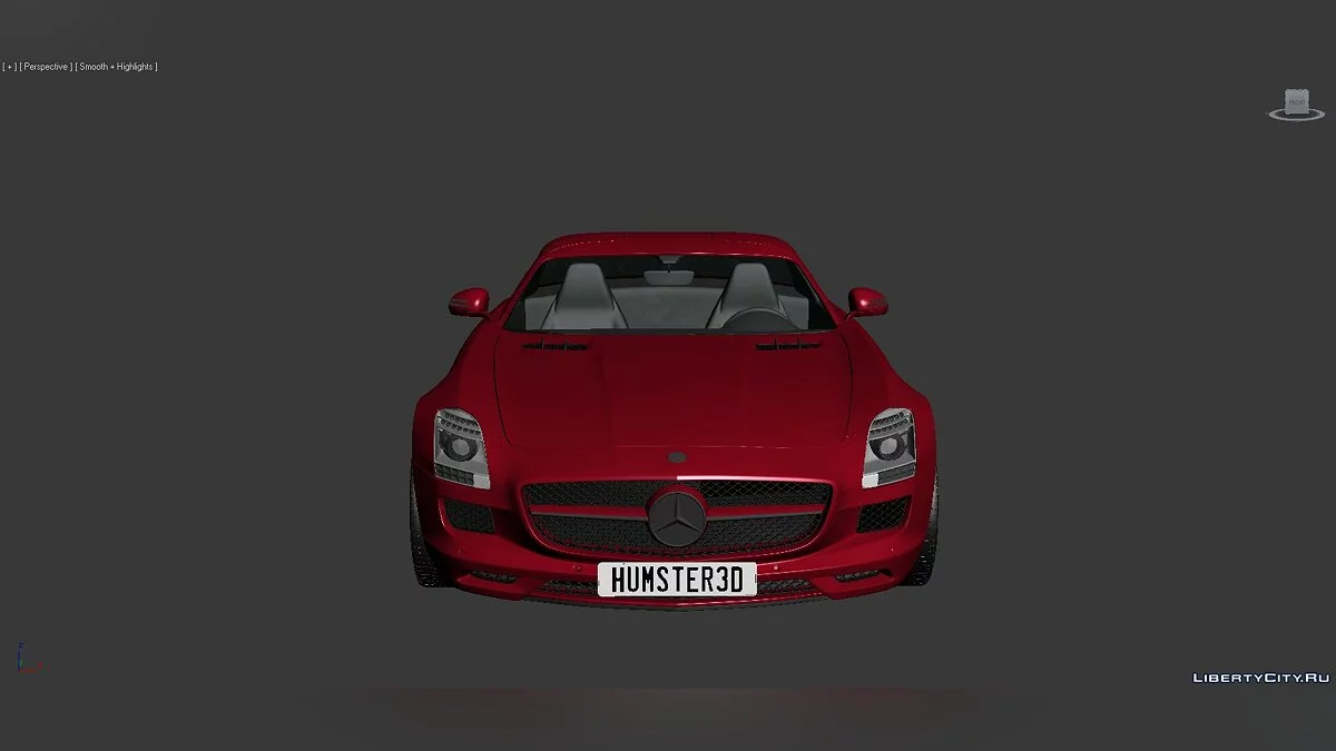 Modelos 3D Mercedes-Benz SLS-class 2011 / Archivos para creadores de mods