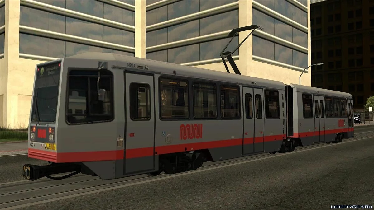 Muni Breda LRV 3 (low-poly box) / Resources