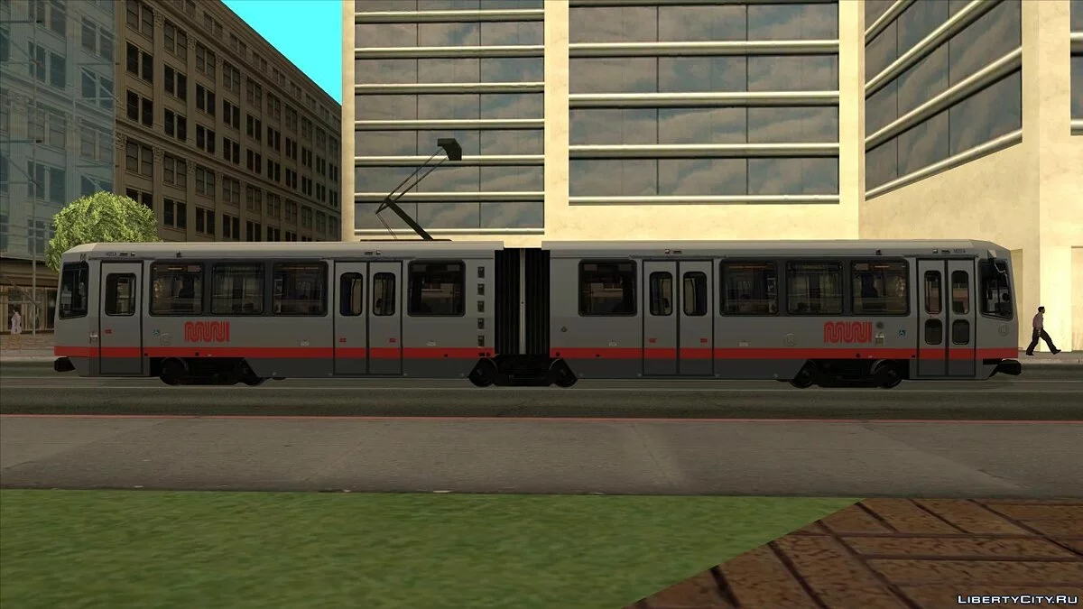 Muni Breda LRV 3 (low-poly box) / Resources