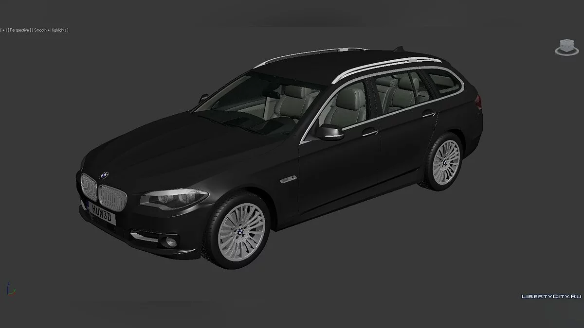 3D Моделі BMW 5 Серії (F11) 2014 / Файли для модмейкерів