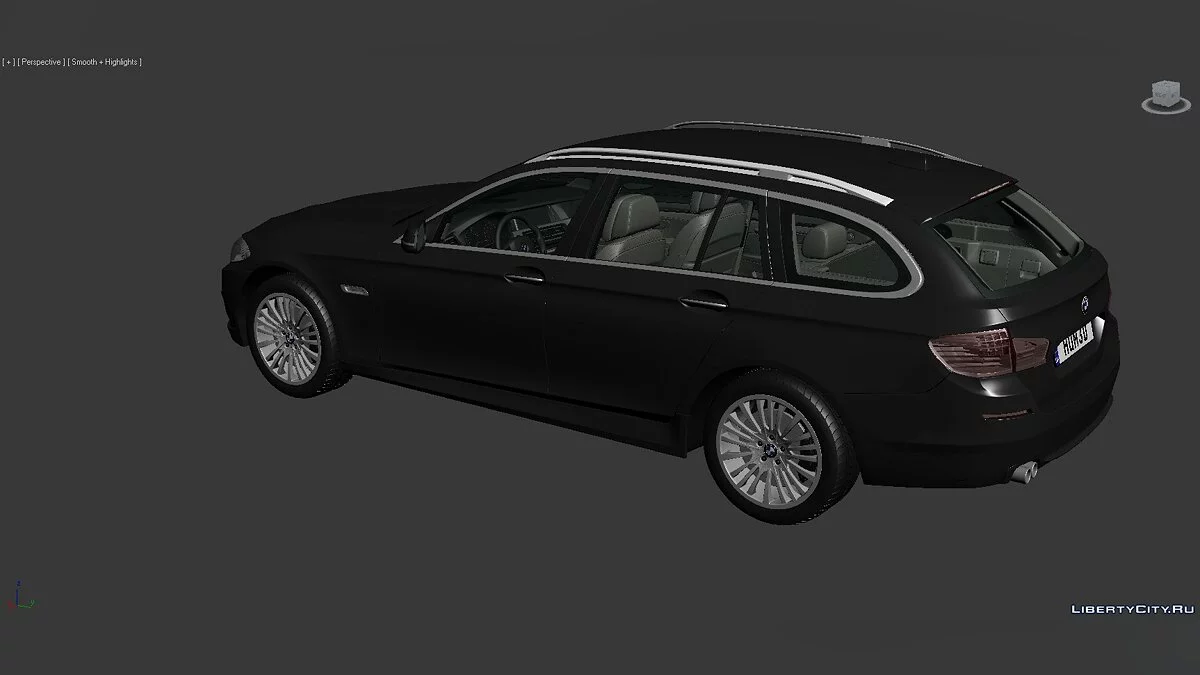 3D Моделі BMW 5 Серії (F11) 2014 / Файли для модмейкерів