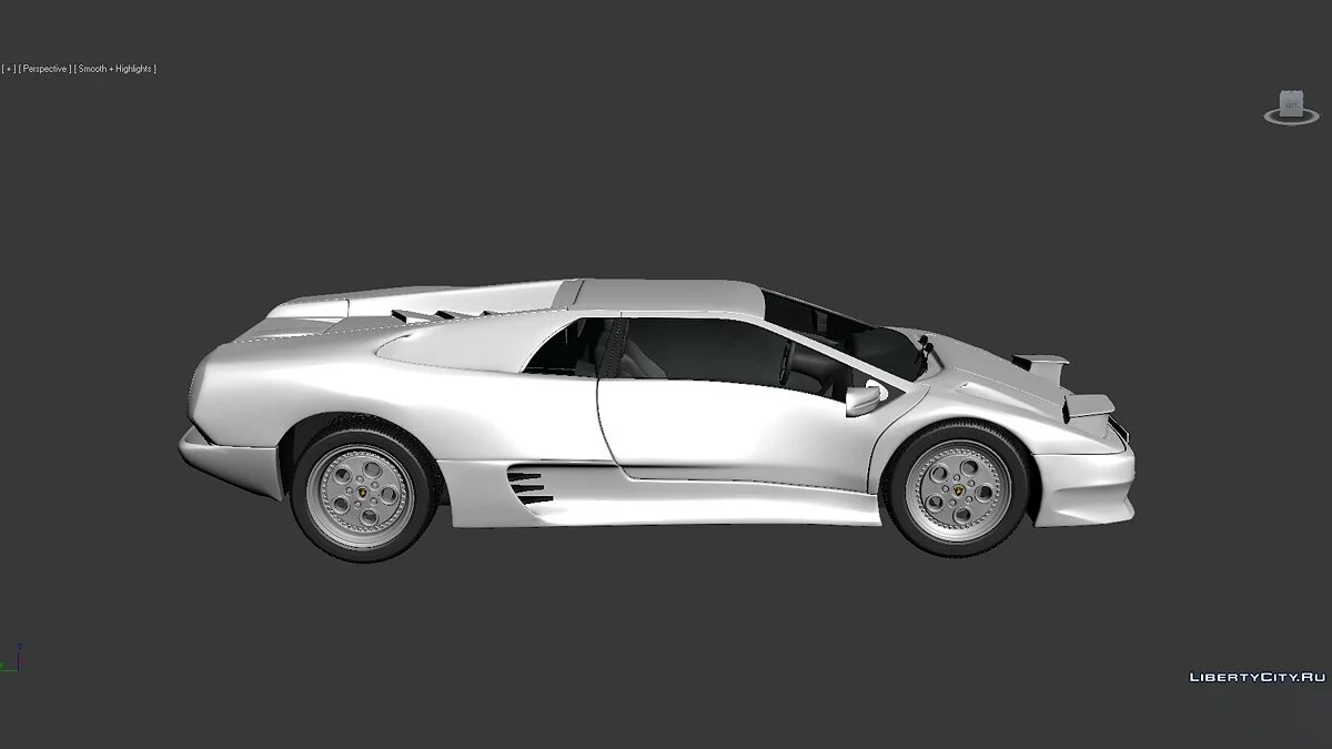 3D Models Lamborghini Diablo VT 1993 / Files for mod makers