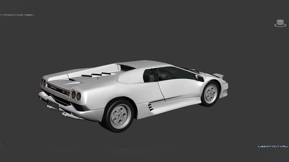 3D Models Lamborghini Diablo VT 1993 / Files for mod makers