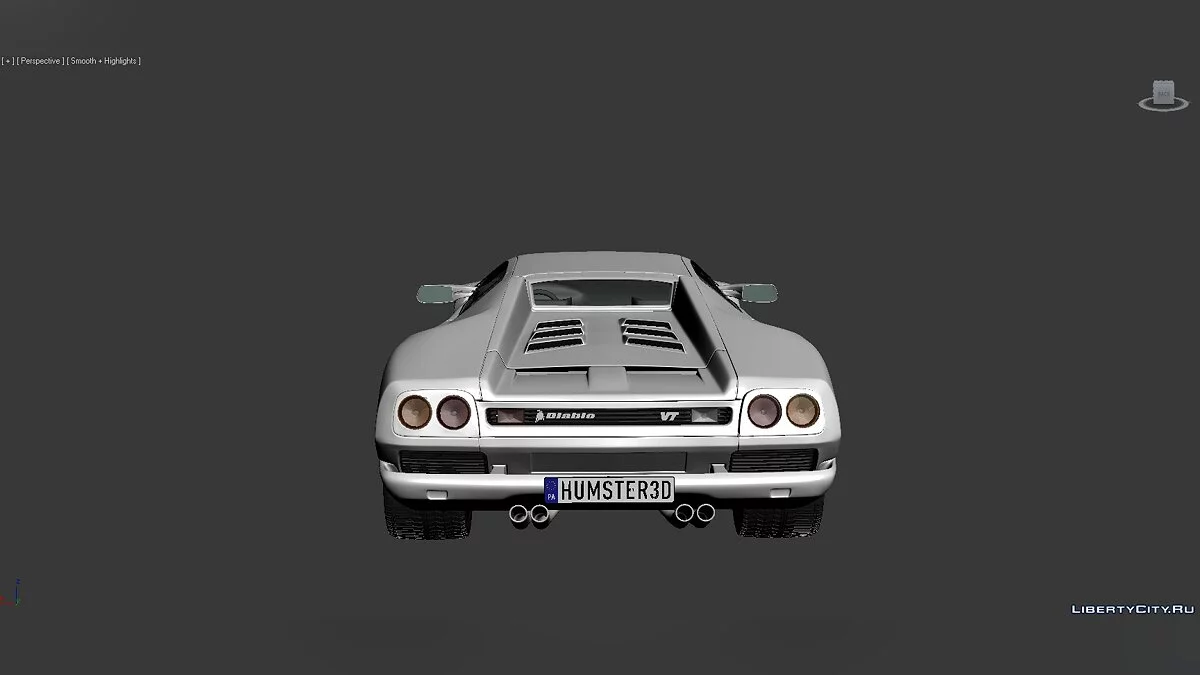 3D Models Lamborghini Diablo VT 1993 / Files for mod makers