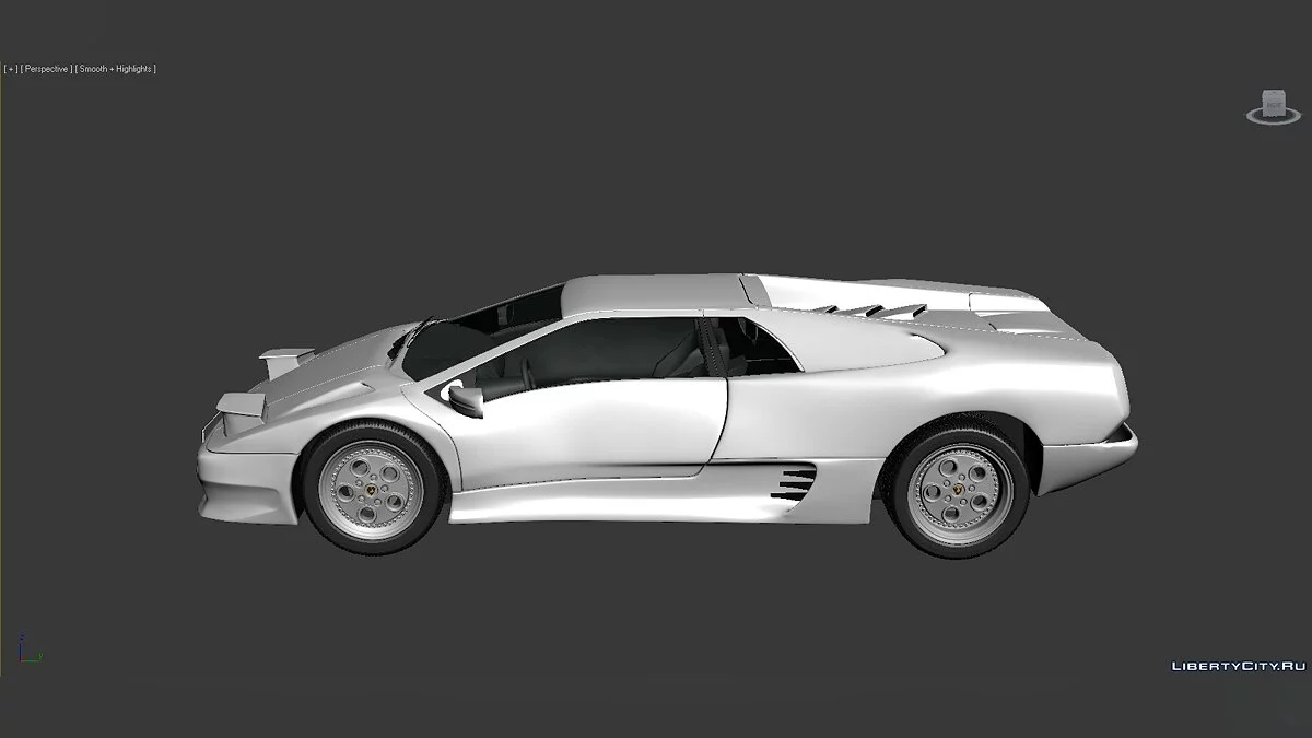3D Models Lamborghini Diablo VT 1993 / Files for mod makers