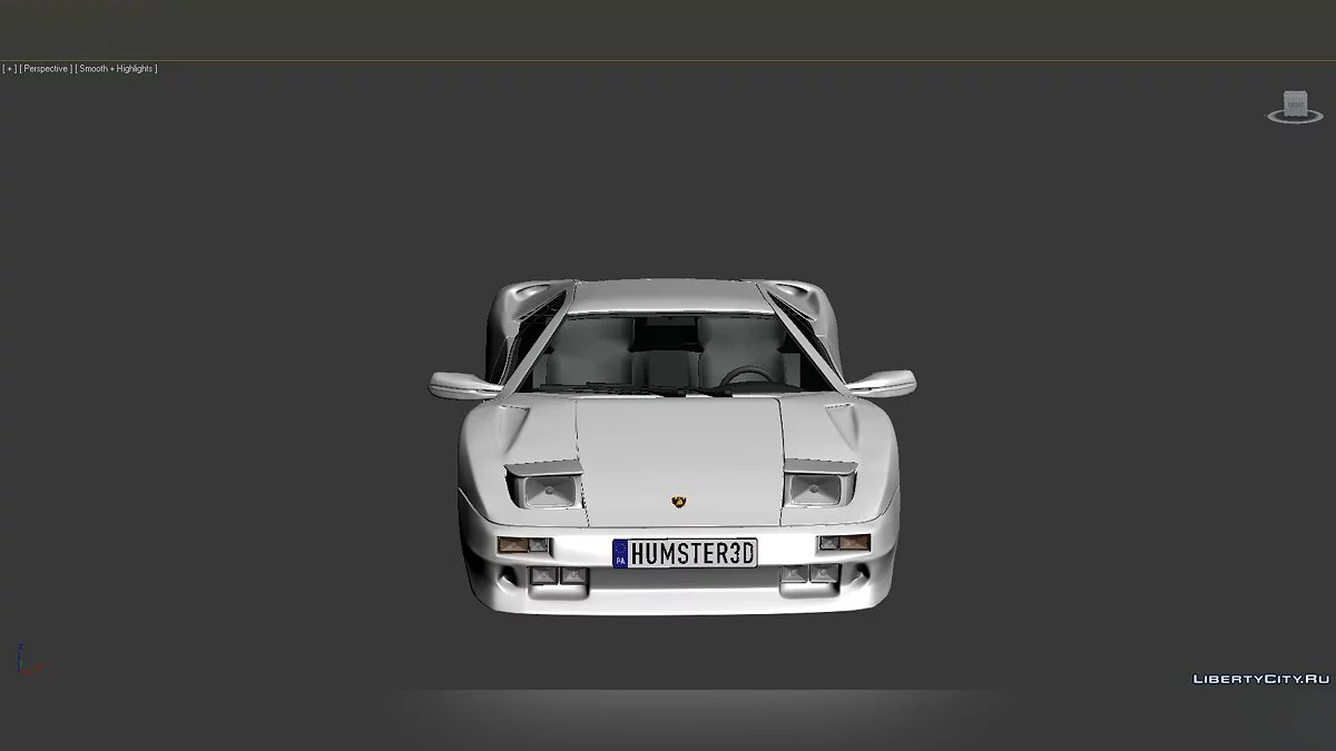 3D Models Lamborghini Diablo VT 1993 / Files for mod makers