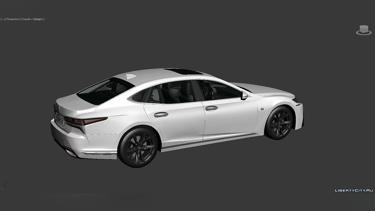 3D Models Lexus LS (XF50) F Sport 2018 / Resources