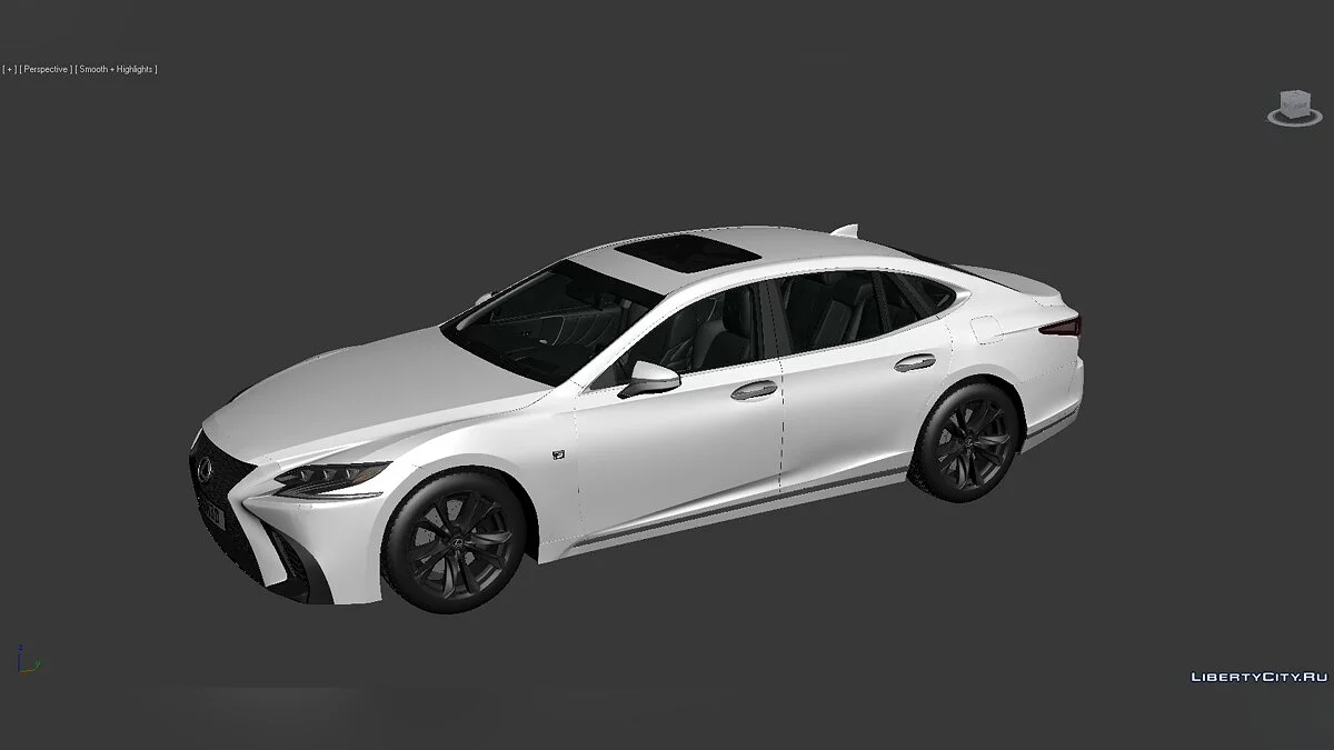 3D Models Lexus LS (XF50) F Sport 2018 / Resources
