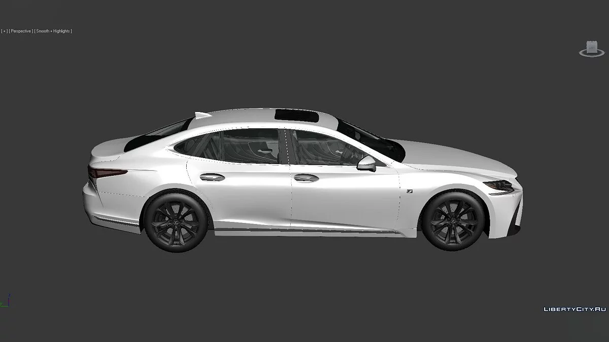 3D Models Lexus LS (XF50) F Sport 2018 / Resources