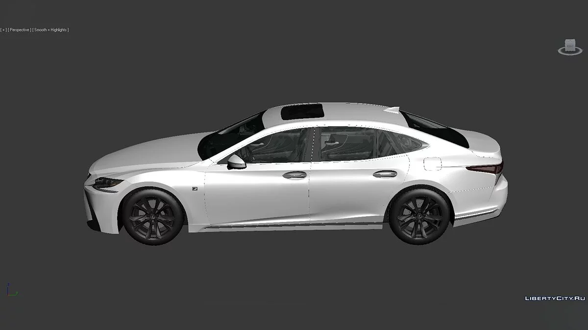 3D Models Lexus LS (XF50) F Sport 2018 / Resources