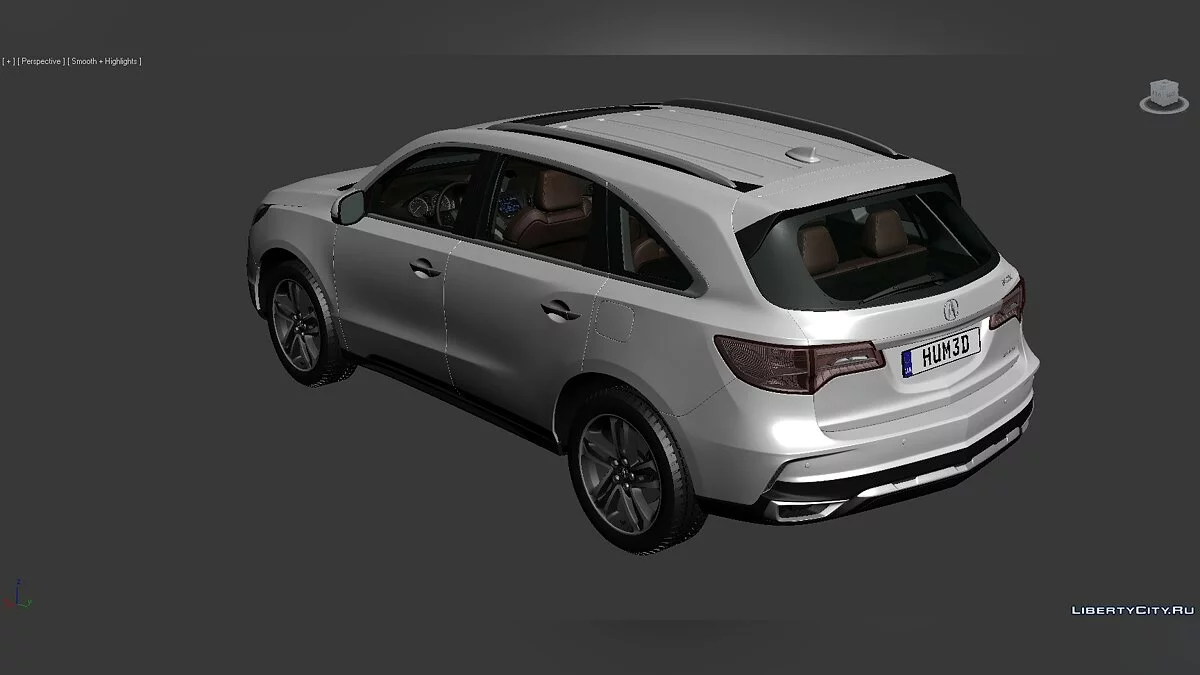 Modèles 3D Acura MDX 2017 / Fichiers pour les moddeurs