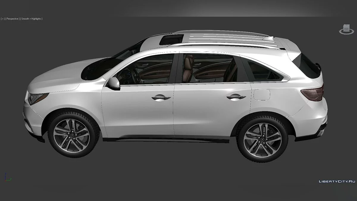 Modèles 3D Acura MDX 2017 / Fichiers pour les moddeurs