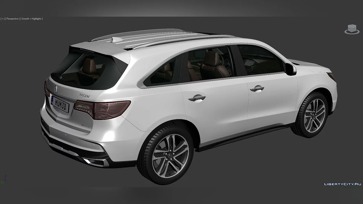 Modèles 3D Acura MDX 2017 / Fichiers pour les moddeurs