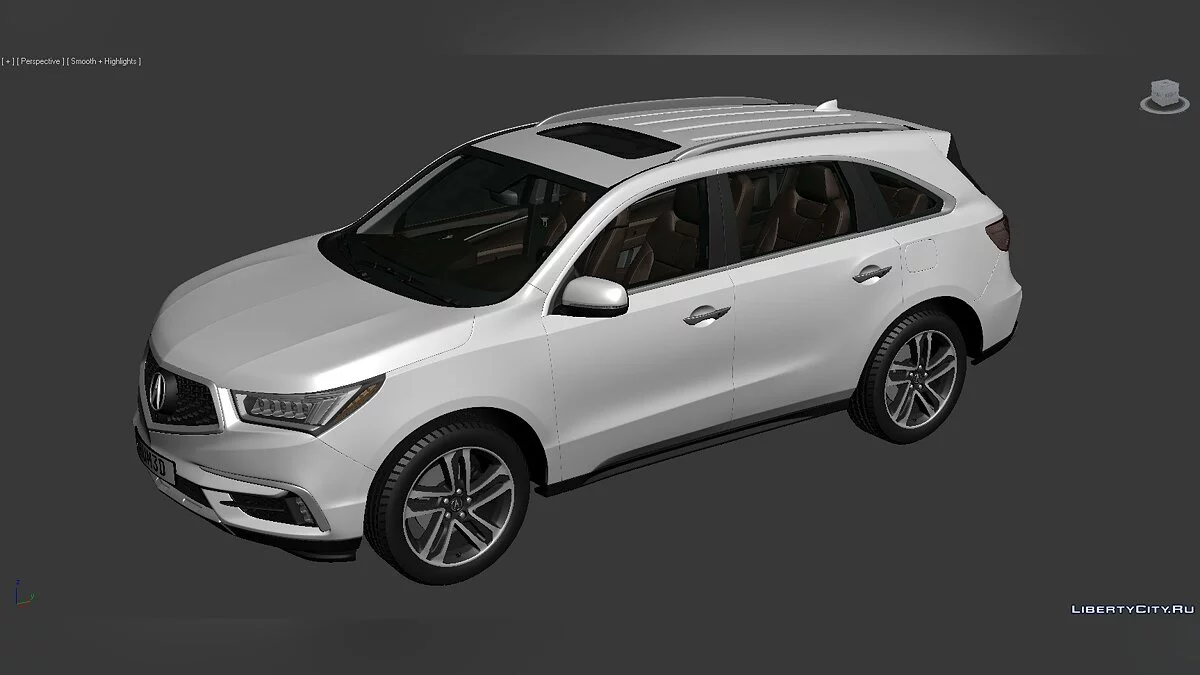 Modèles 3D Acura MDX 2017 / Fichiers pour les moddeurs