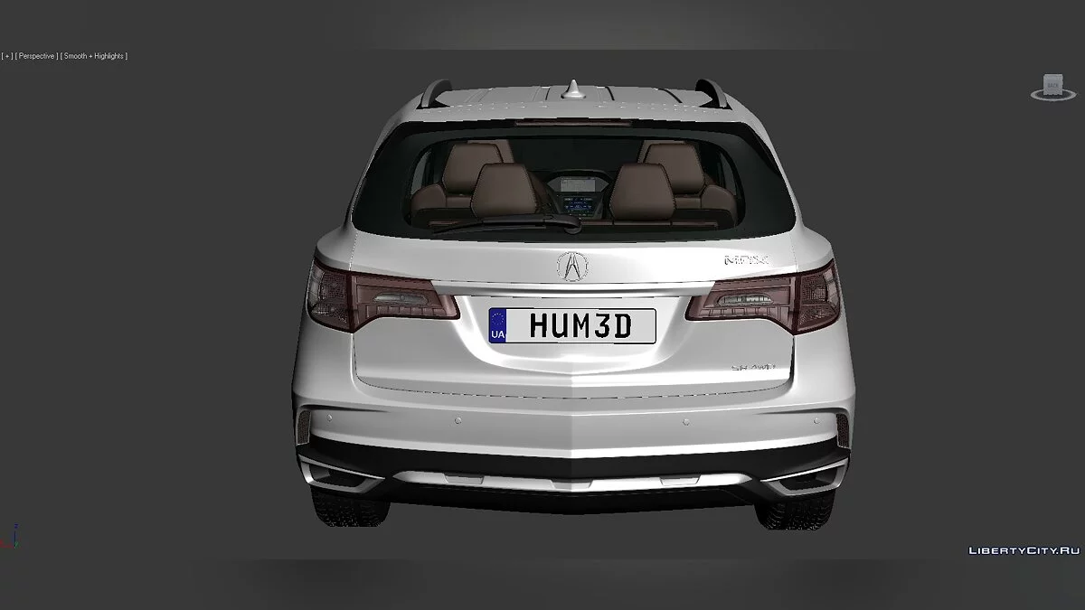 Modèles 3D Acura MDX 2017 / Fichiers pour les moddeurs