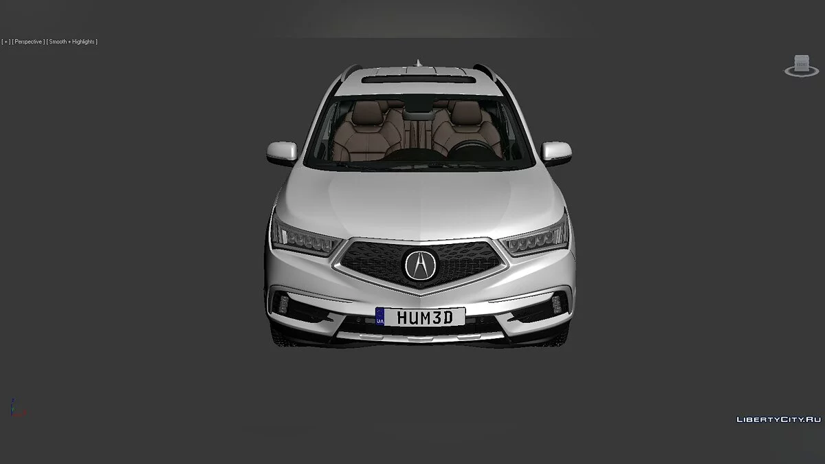 Modèles 3D Acura MDX 2017 / Fichiers pour les moddeurs