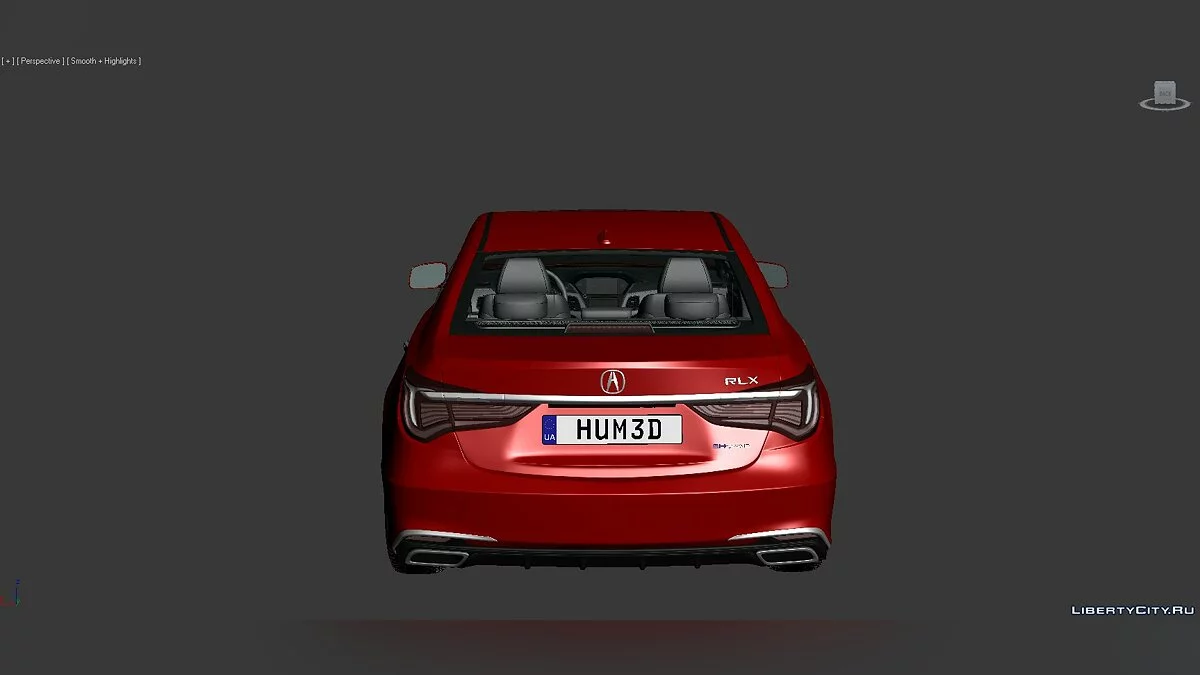 Modèles 3D Acura RLX 2017 / Fichiers pour les moddeurs