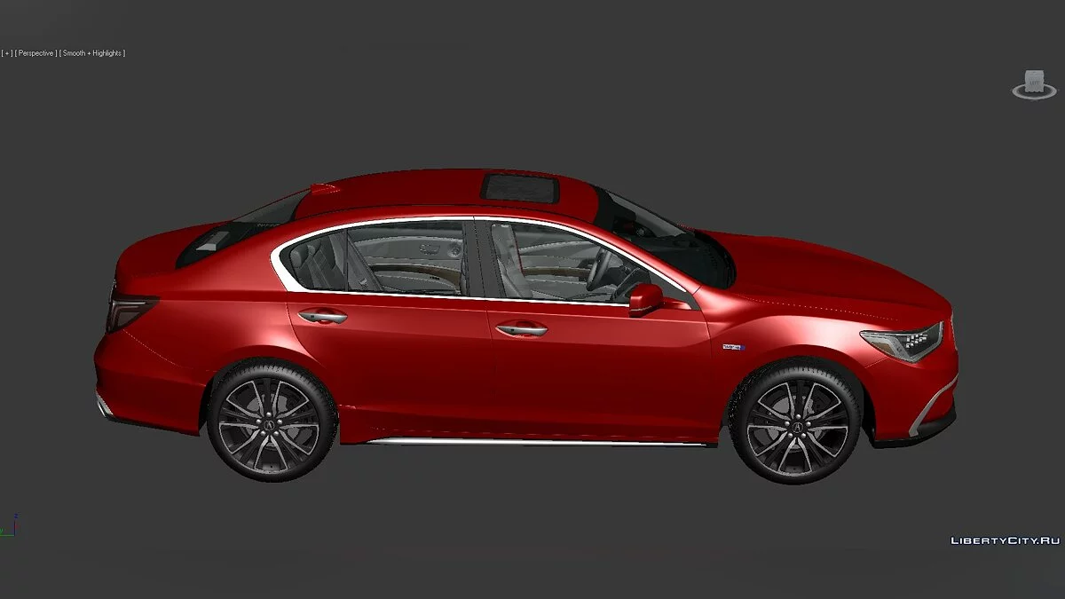 Modèles 3D Acura RLX 2017 / Fichiers pour les moddeurs