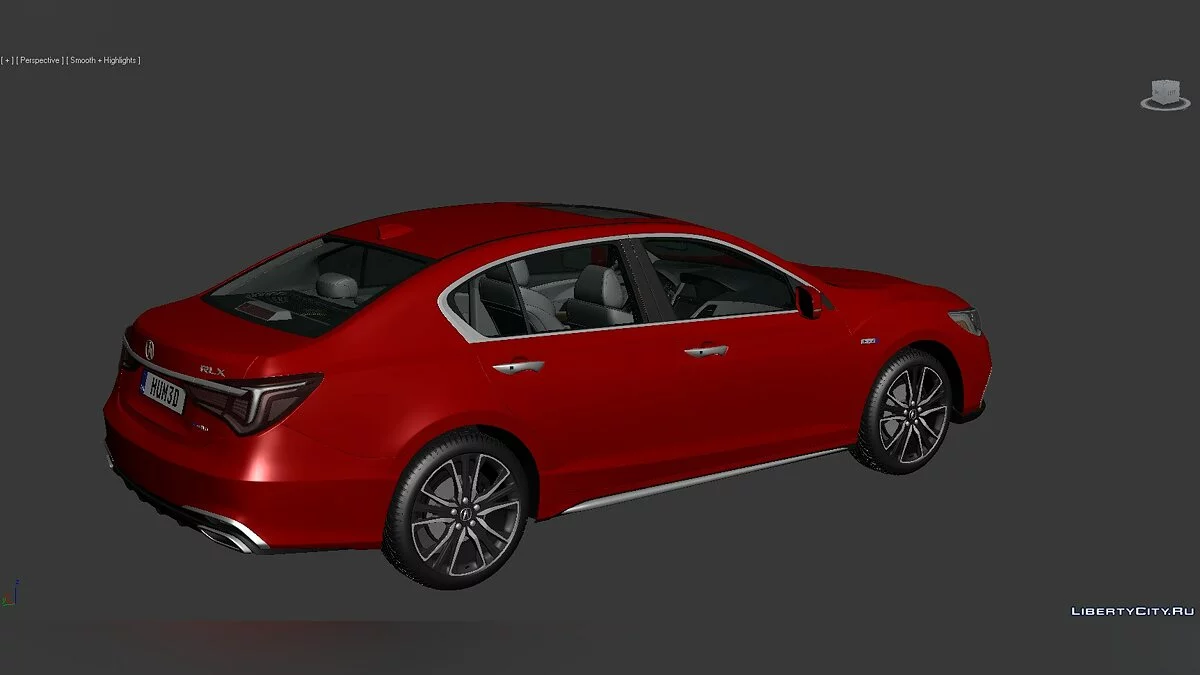Modèles 3D Acura RLX 2017 / Fichiers pour les moddeurs