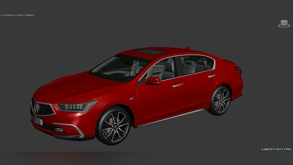 Modèles 3D Acura RLX 2017 / Fichiers pour les moddeurs