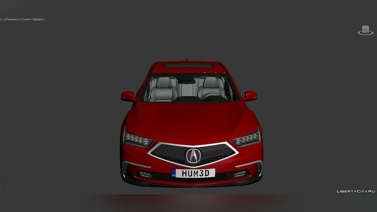 Modèles 3D Acura RLX 2017 / Fichiers pour les moddeurs