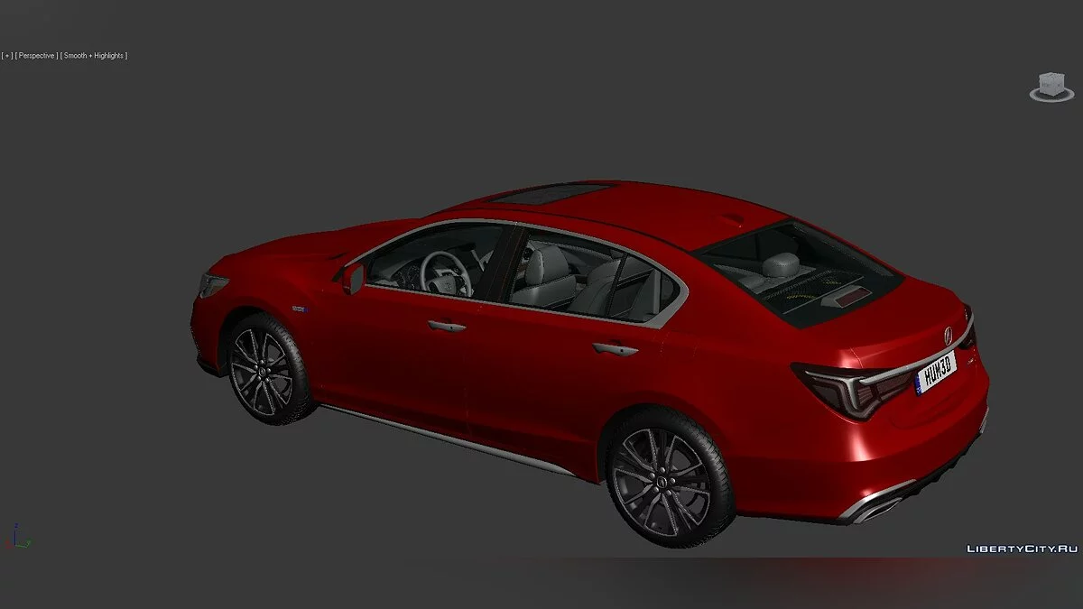 Modèles 3D Acura RLX 2017 / Fichiers pour les moddeurs