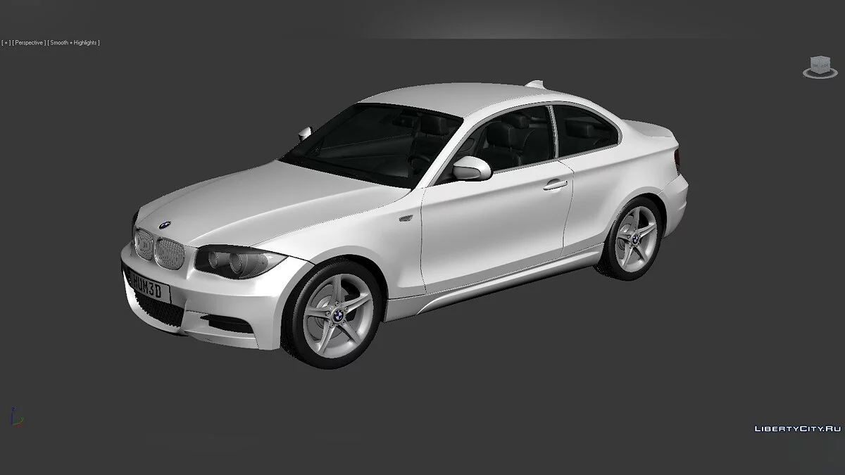 Modèles 3D BMW Série 1 (E82) 2007 / Fichiers pour les moddeurs