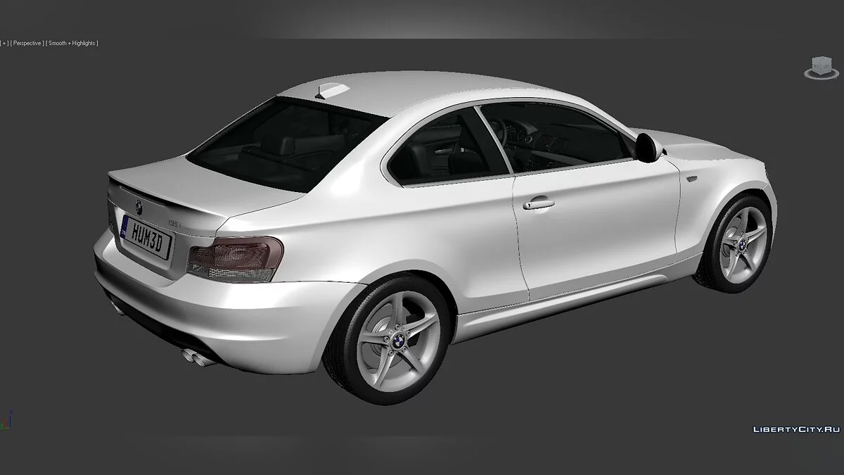Modèles 3D BMW Série 1 (E82) 2007 / Fichiers pour les moddeurs