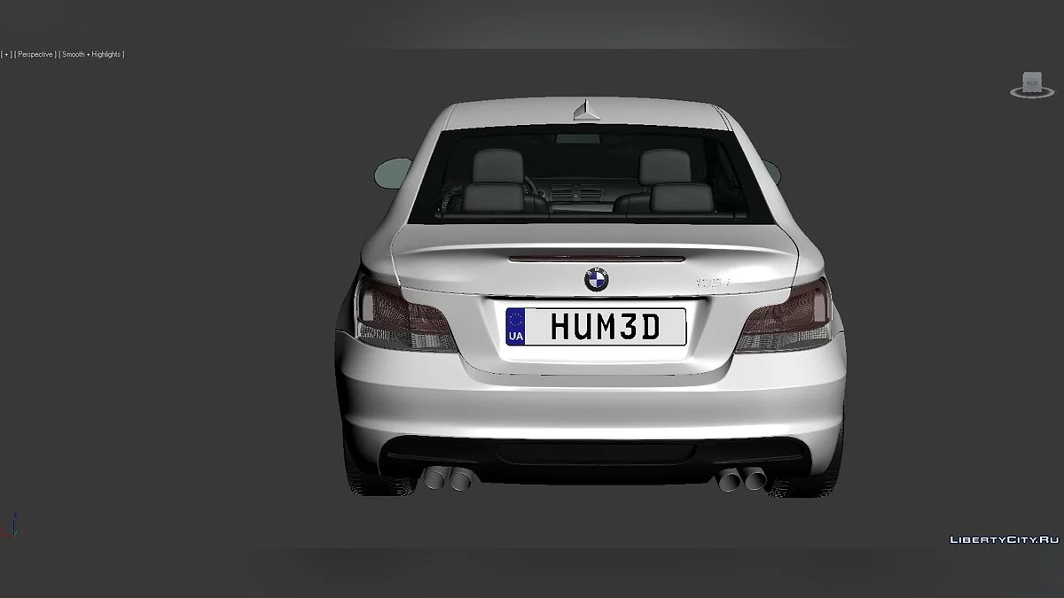 Modèles 3D BMW Série 1 (E82) 2007 / Fichiers pour les moddeurs
