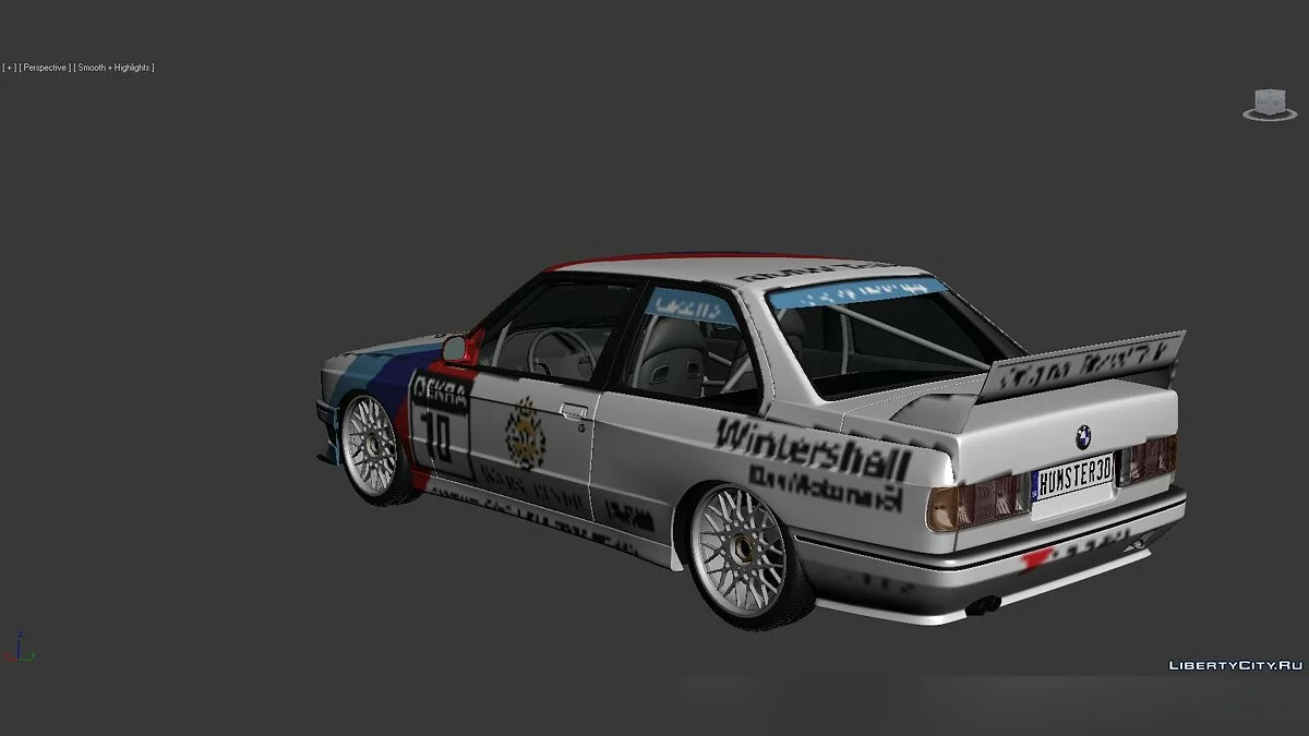 Modèles 3D BMW Série 3 (E30) 1986 / Fichiers pour les moddeurs