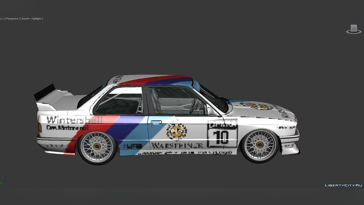 Modèles 3D BMW Série 3 (E30) 1986 / Fichiers pour les moddeurs