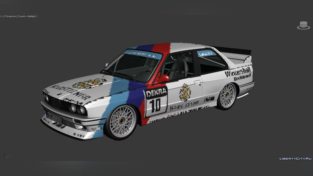 Modèles 3D BMW Série 3 (E30) 1986 / Fichiers pour les moddeurs
